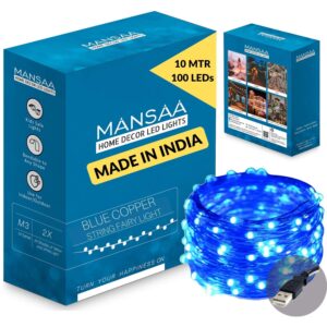 MANSAA 100 LED Fairy String Lights